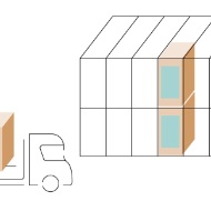 Transport und Installation des Liftmoduls auf der Baustelle durch Blumer Lehmann