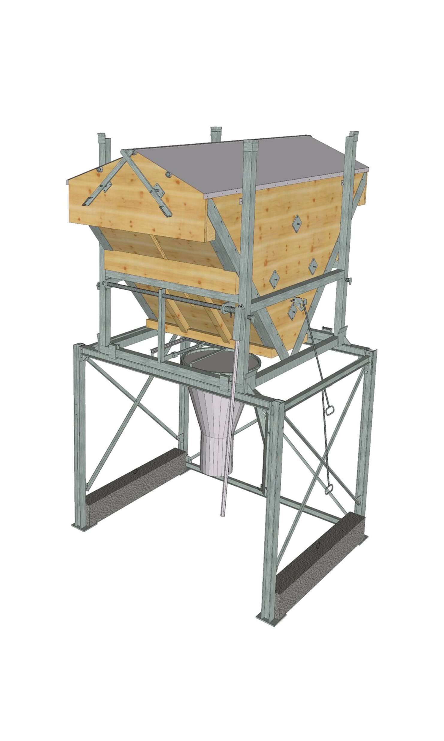 Kleinsilo Welaki aus Holz von Blumer Lehmann