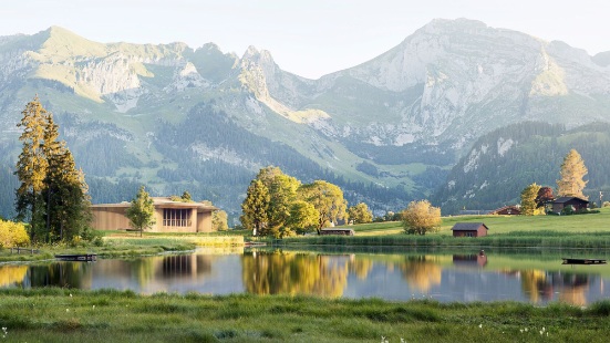 Visualisation of the overall view of the Klanghaus 