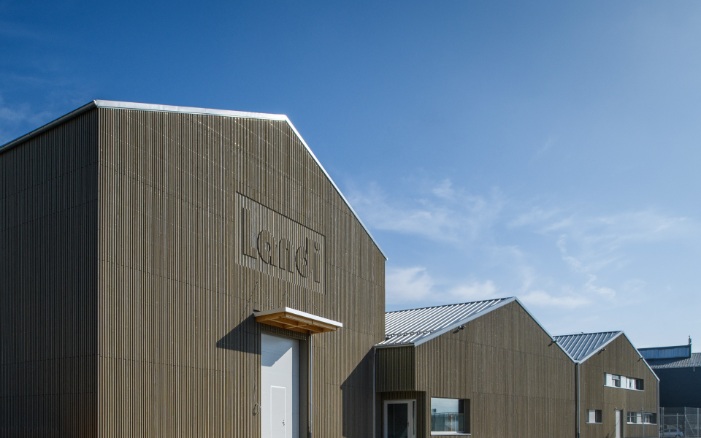 Front view of the Landi branch in Gossau