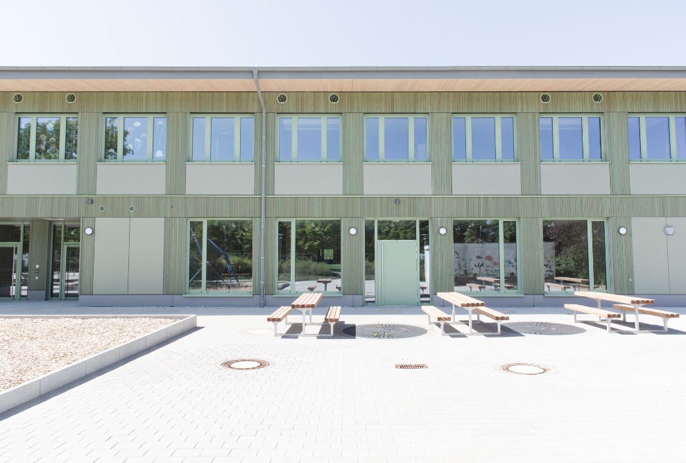 Pestalozzischule – Holzbau mit klarer Struktur