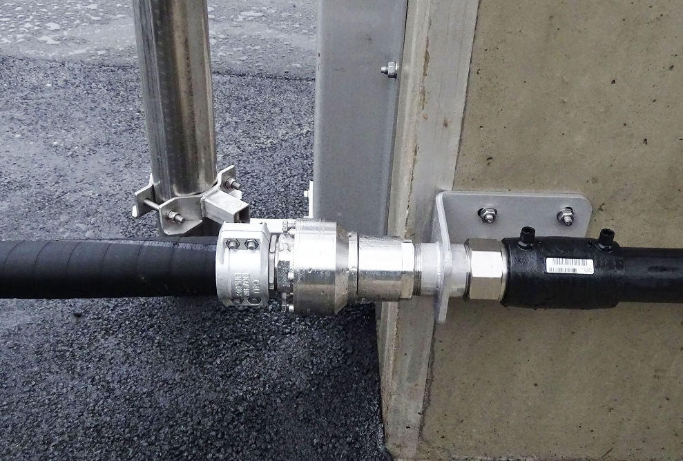 Nottrennstelle der Streugutsiloanlage Bayreuth